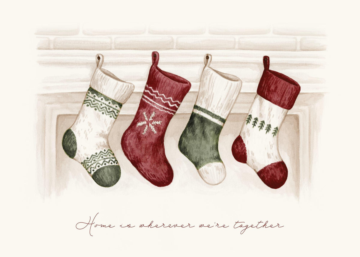 Home Is Wherever We're Together Print