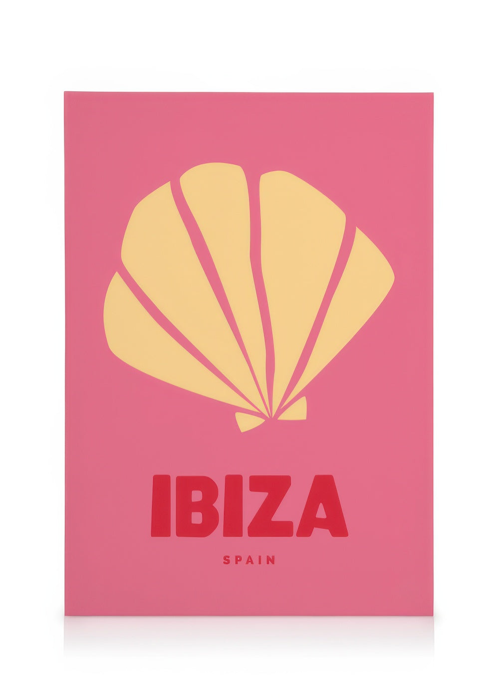 Graphic Ibiza Canvas print