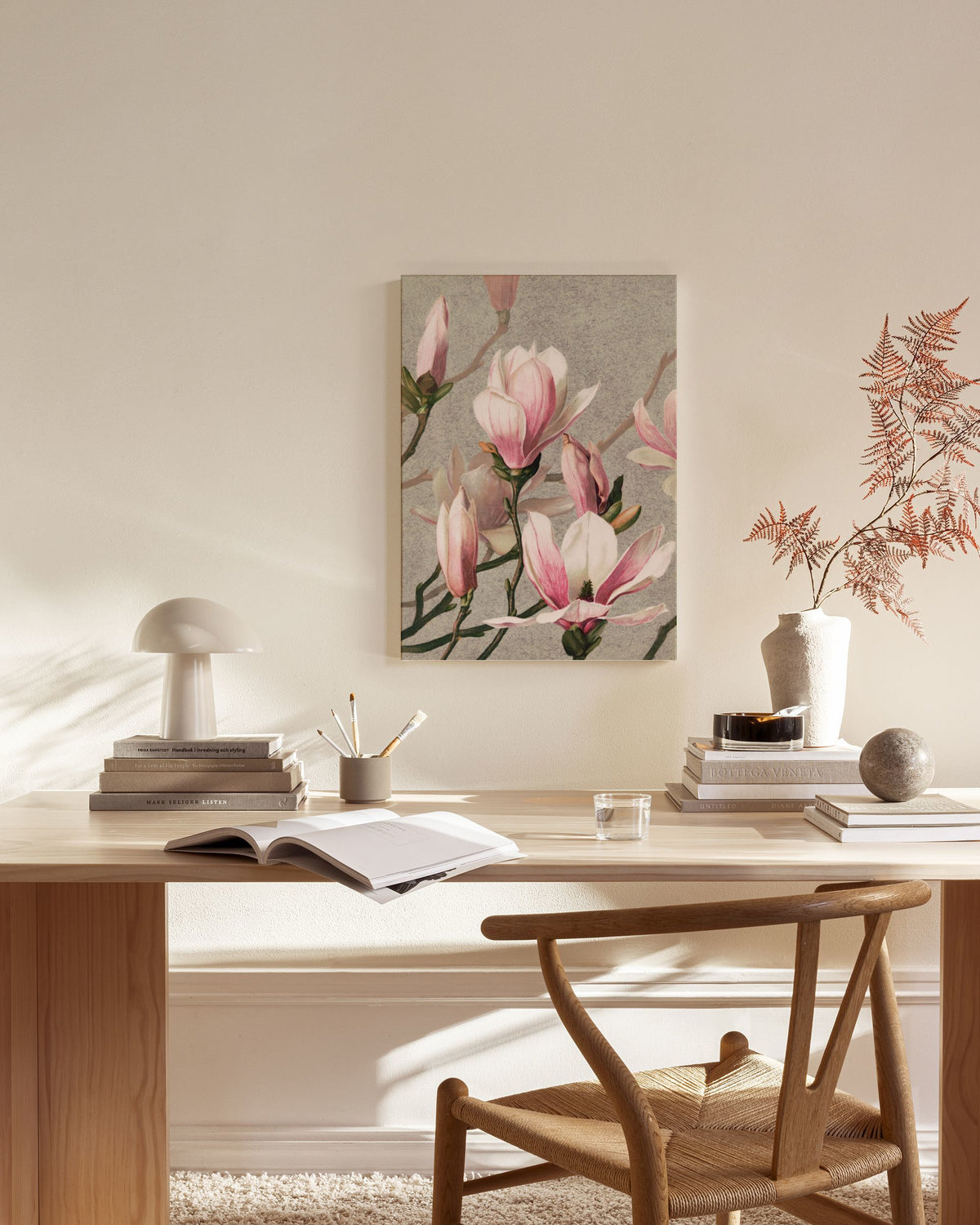 L. Prang & Co. - Magnolia Canvas print