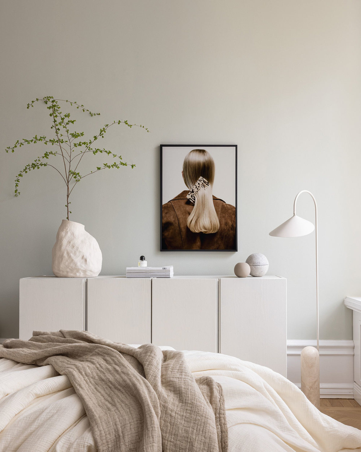 Still Back Canvas print