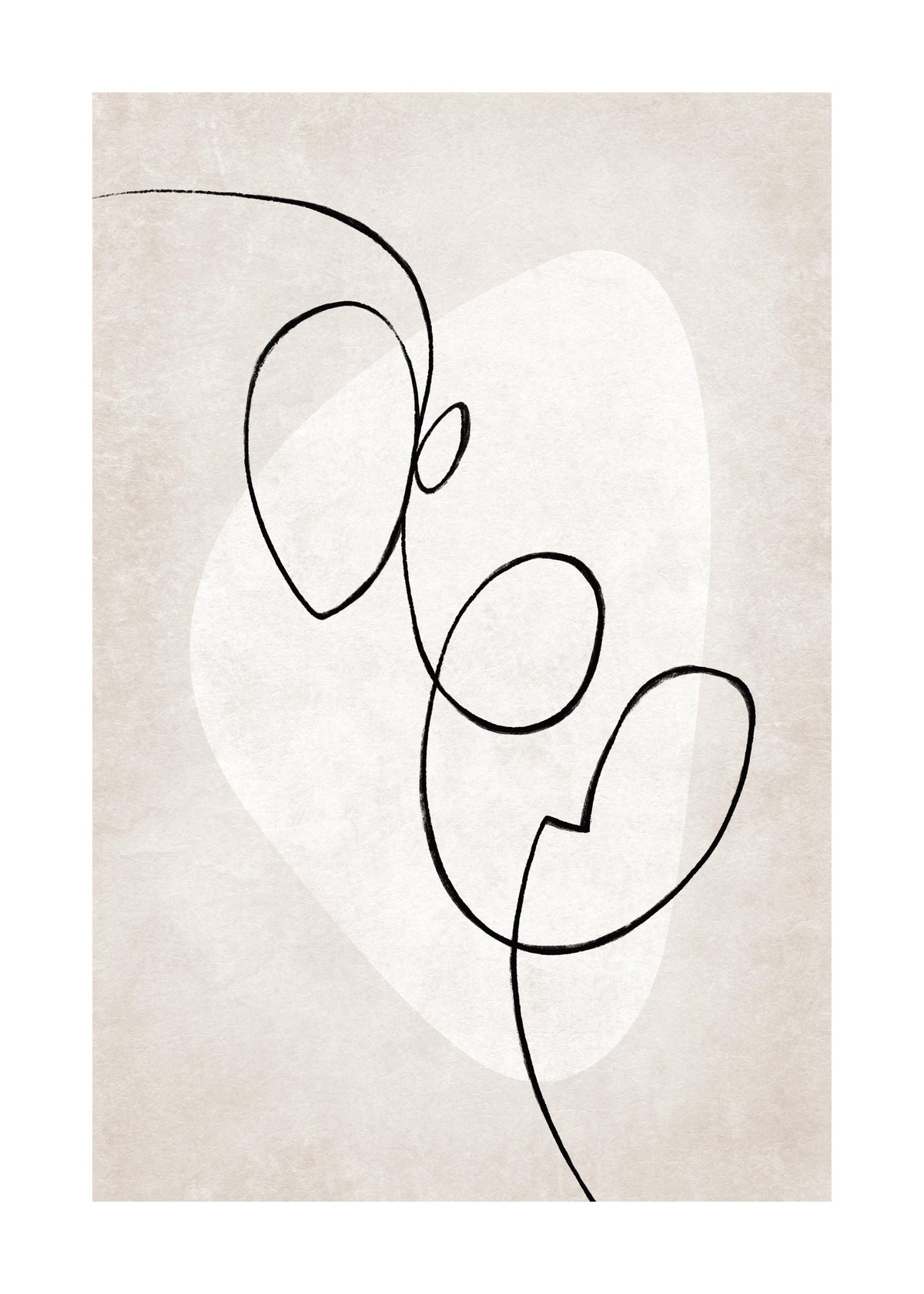 Artful Lines No1 Print