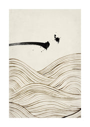Ink Waves No1 Print