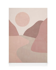Graphic Landscape No1 Canvas print