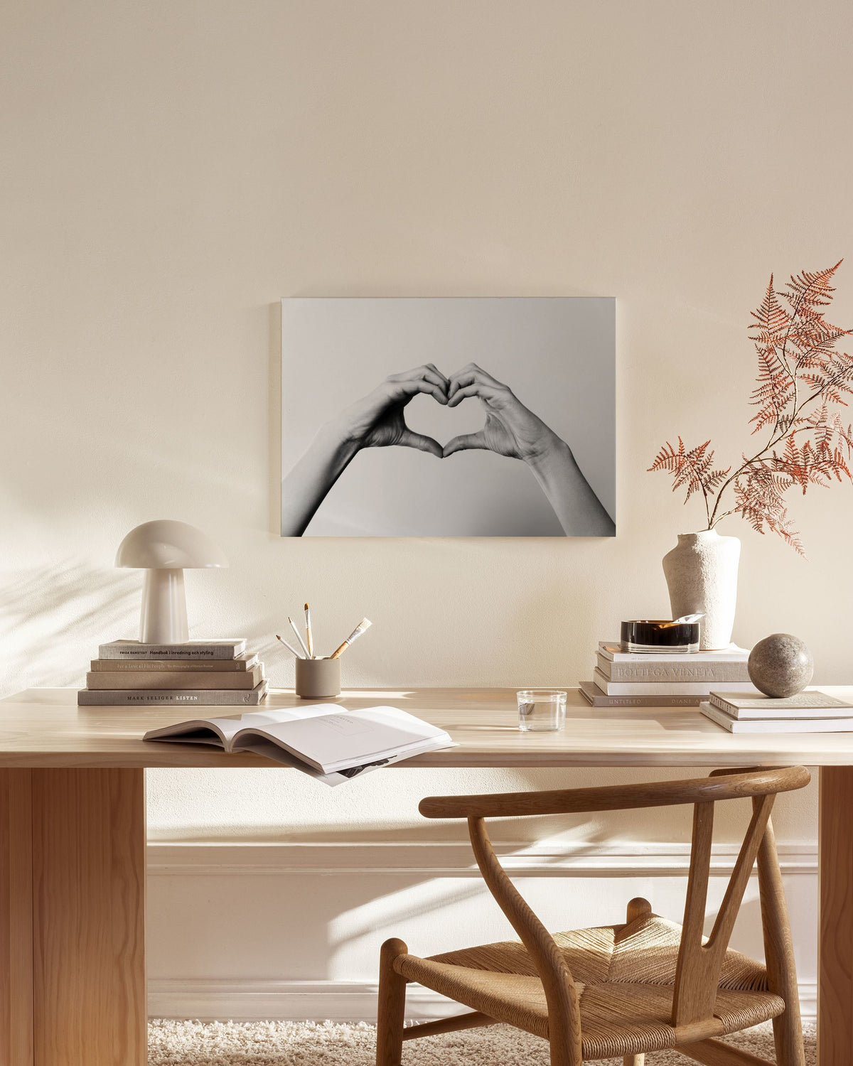 Heart Sign Canvas print