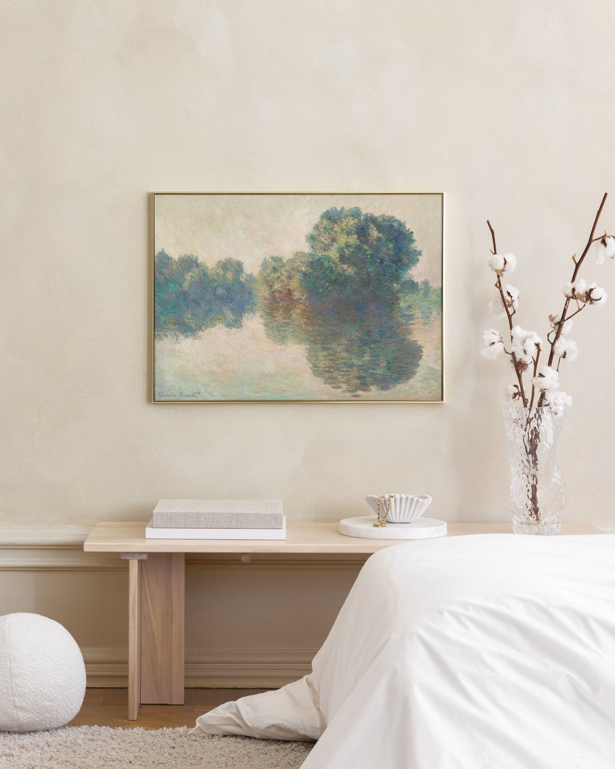 Monet - The Seine at Giverny Landscape Print