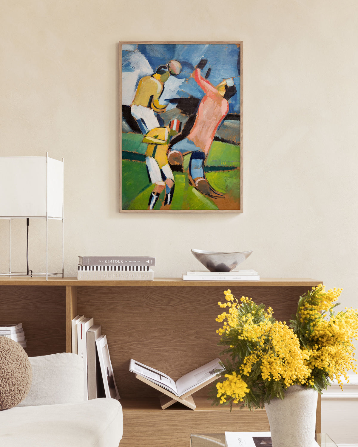 Harald Giersing - Football Players Print