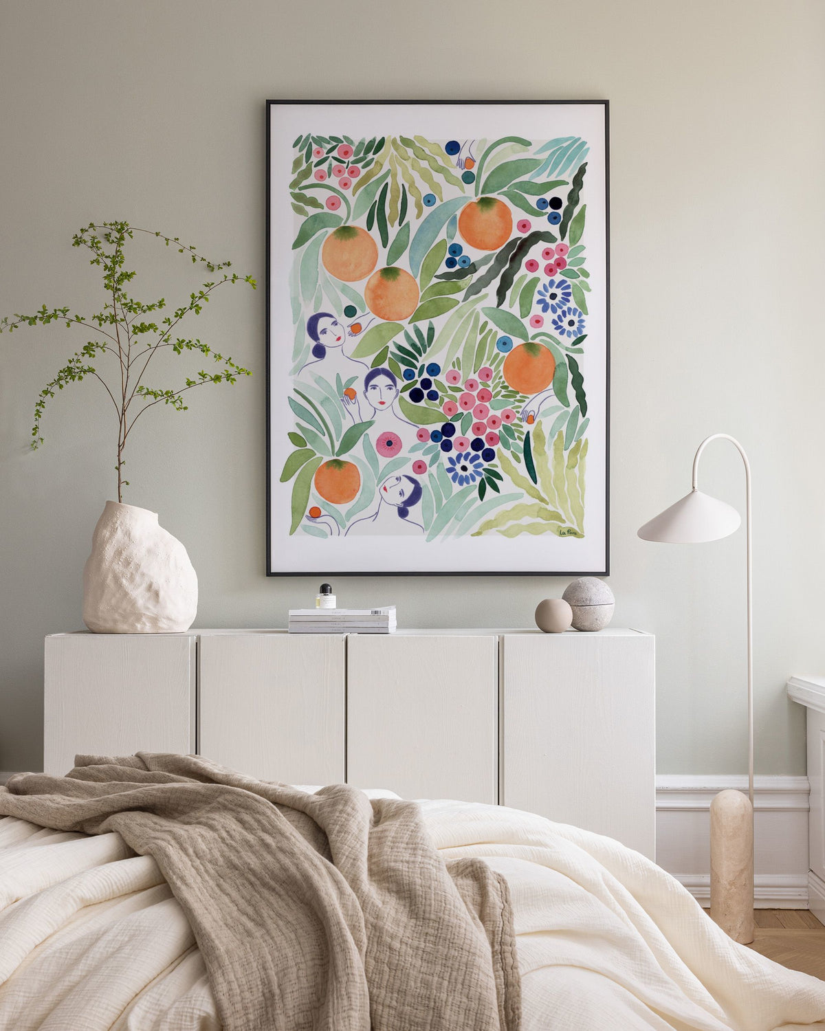 Fruit Friends Canvas print