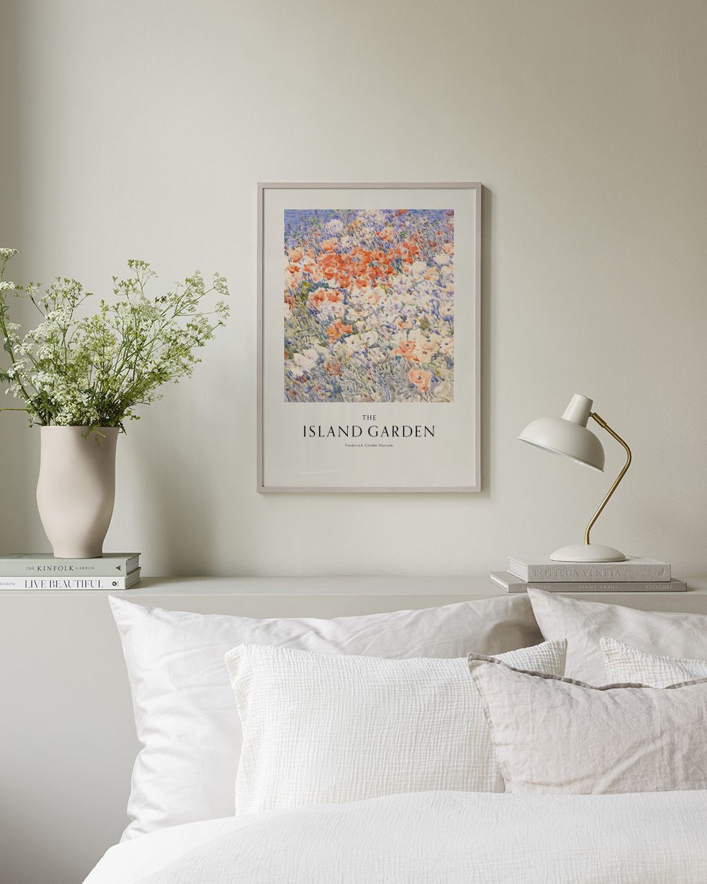 Frederick Childe Hassam - The Island Garden Print