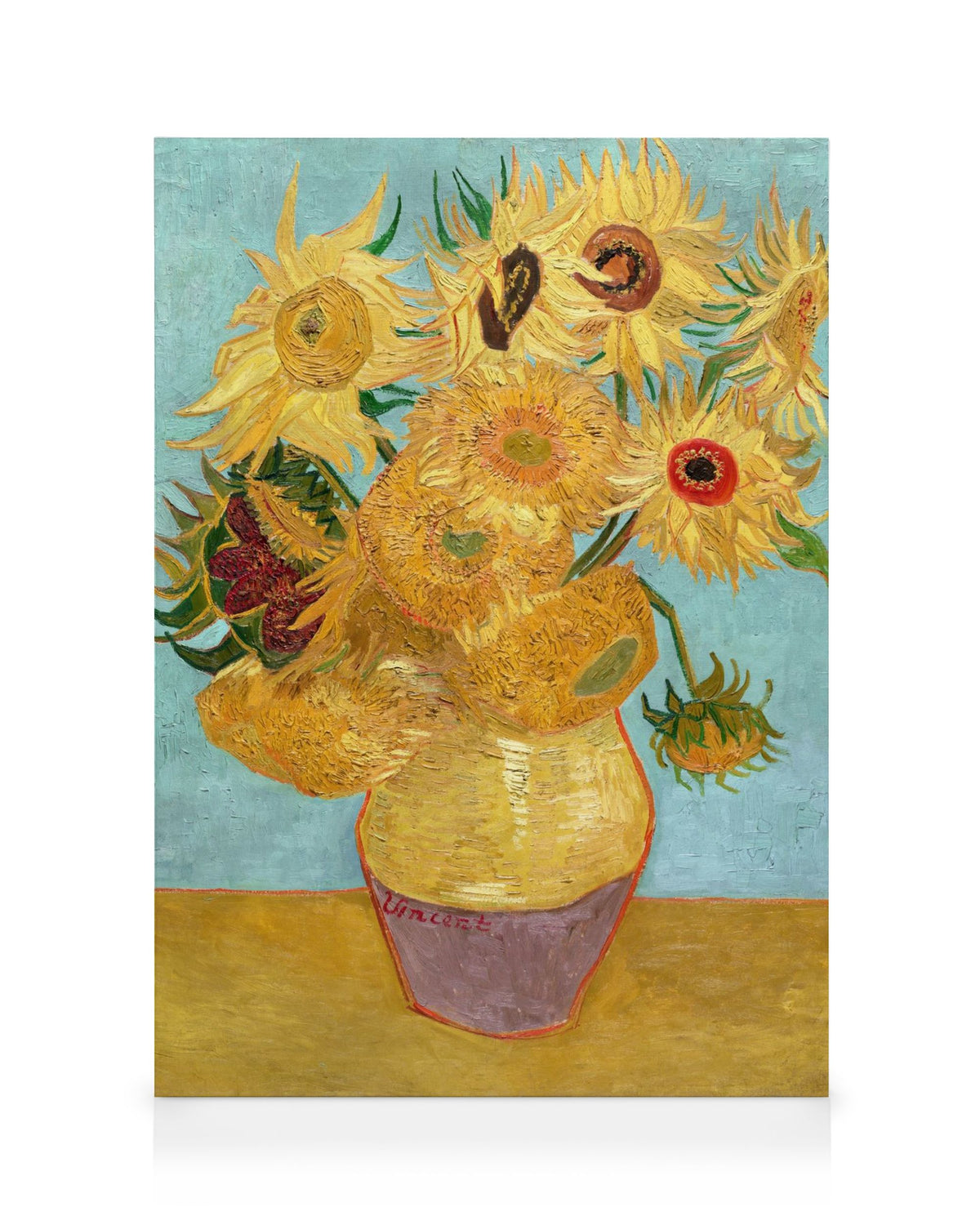 Van Gogh - Vase with Twelve Sunflowers Canvas print