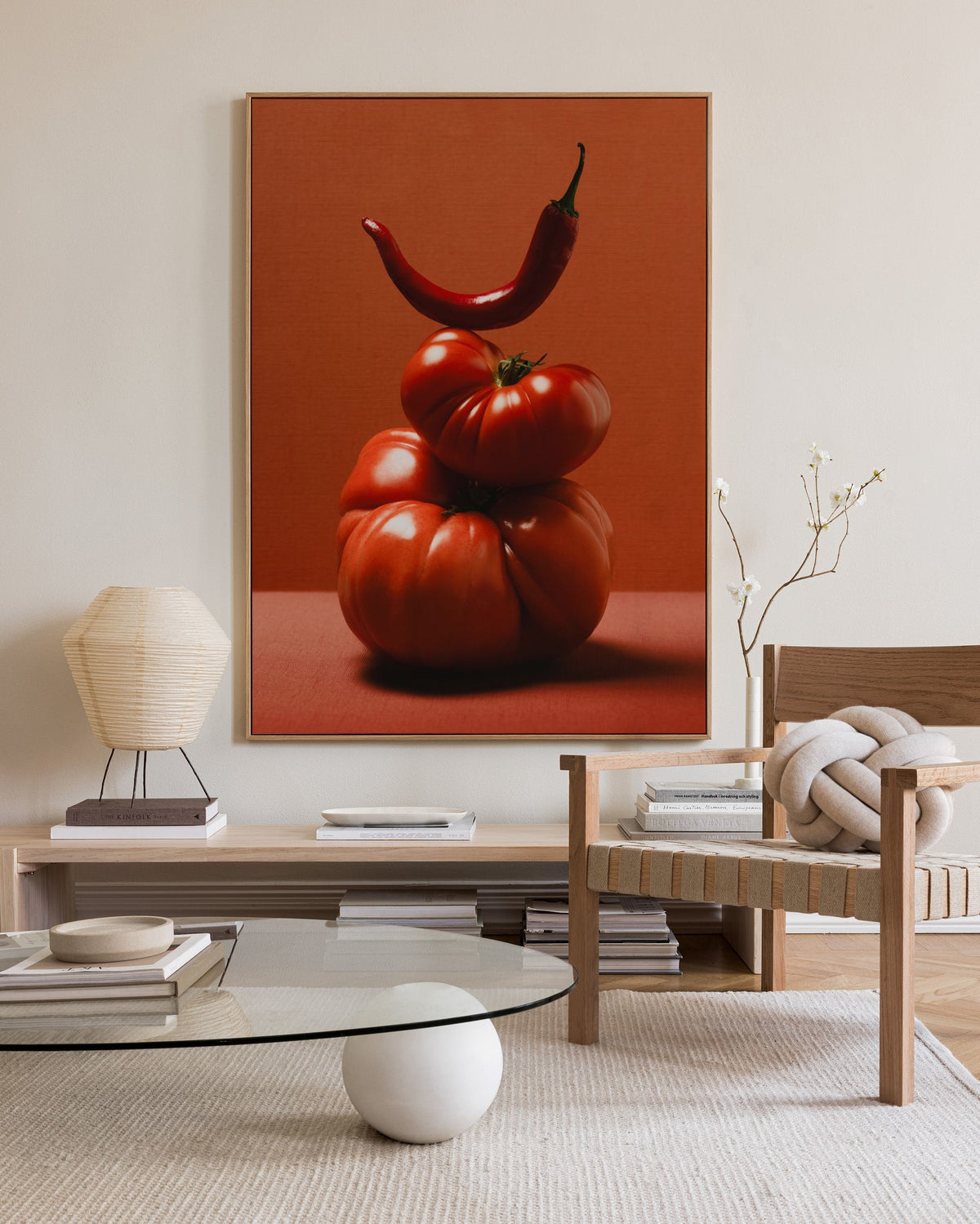 Tomato Tango Canvas print
