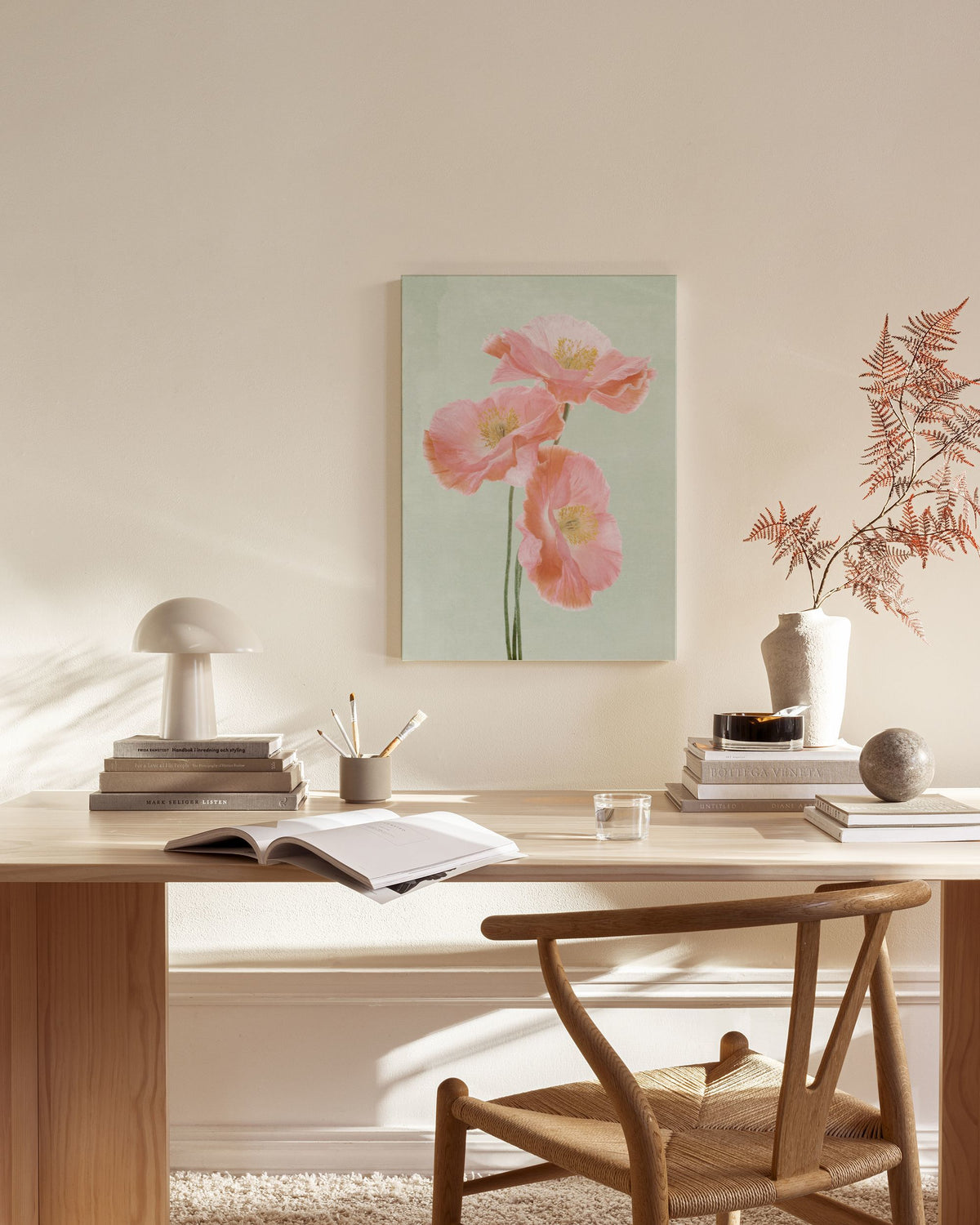 Kyoto Flower Market Canvas print