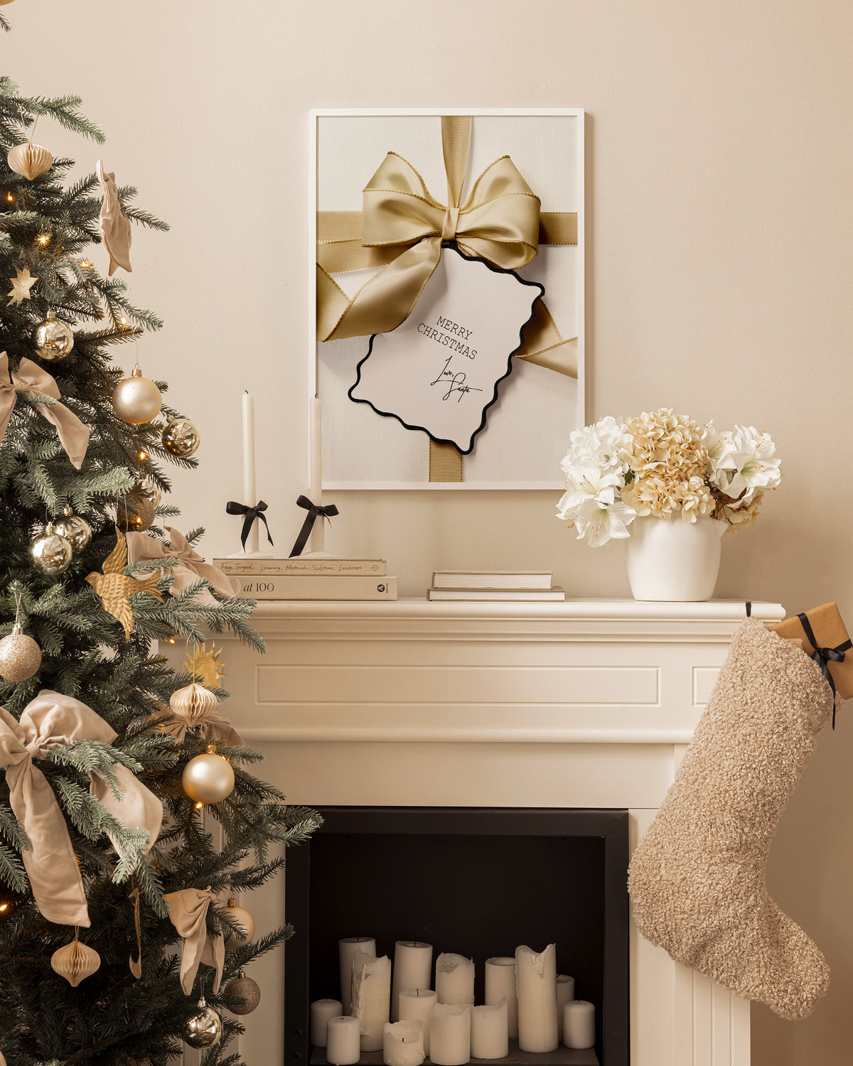 With Love – Santa Print