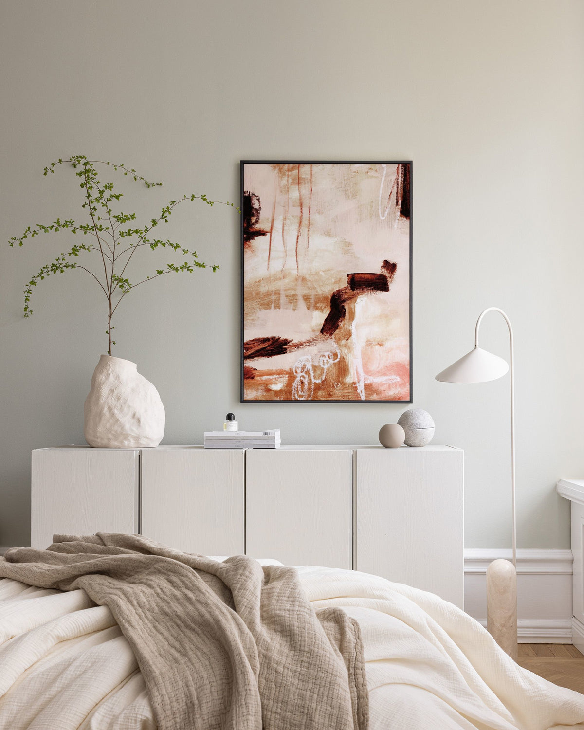 Grounded Thoughts No1 Canvas print