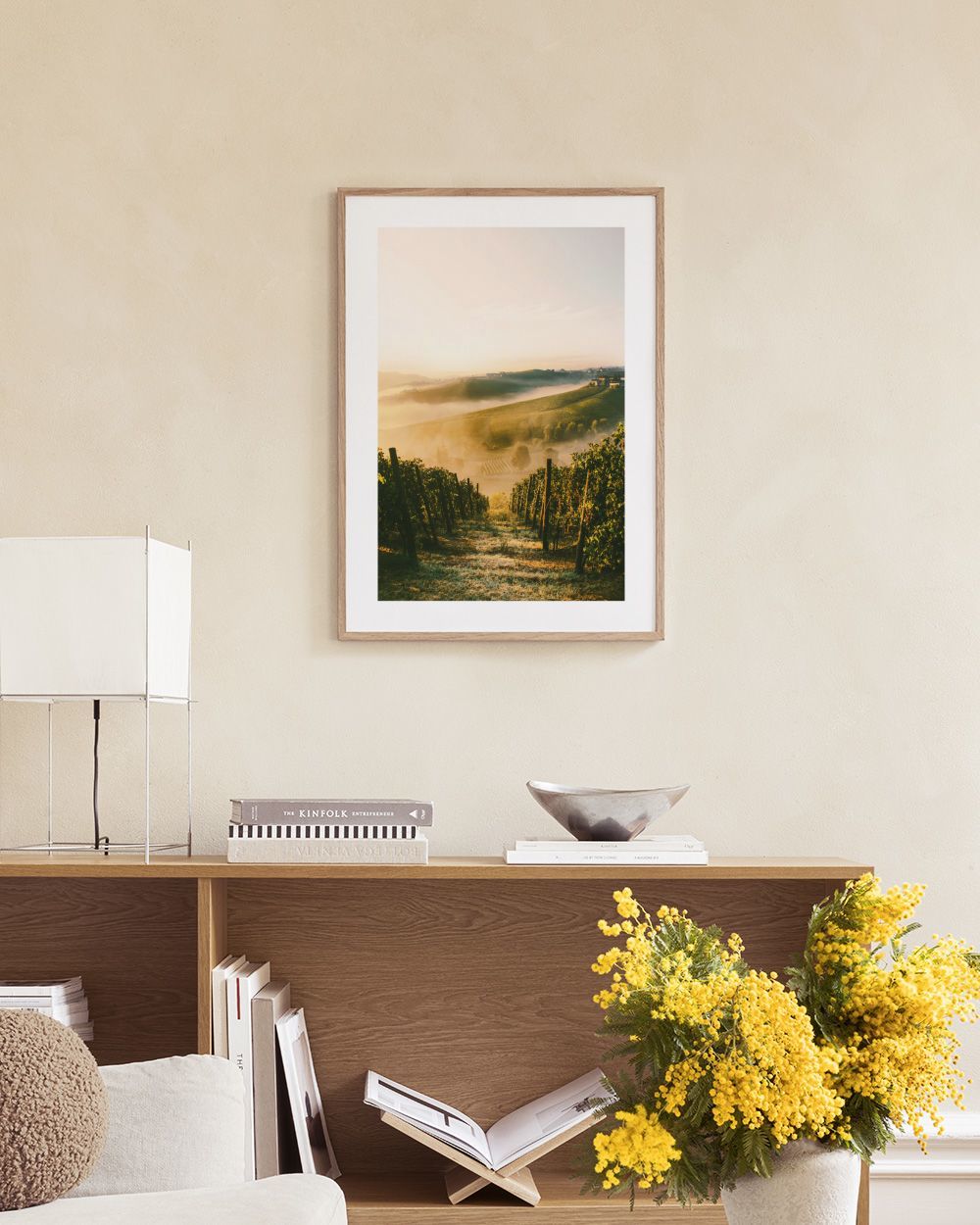 Langhe Vineyard Print