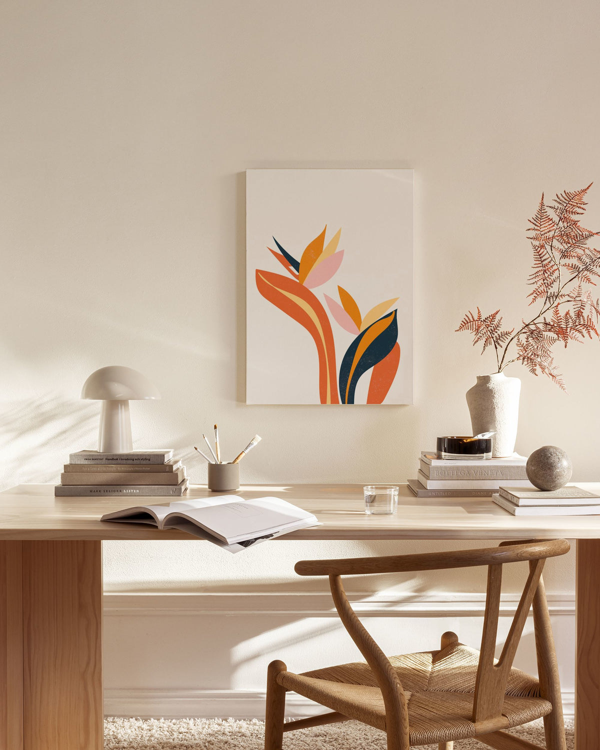 Le Jardin No6 Canvas print