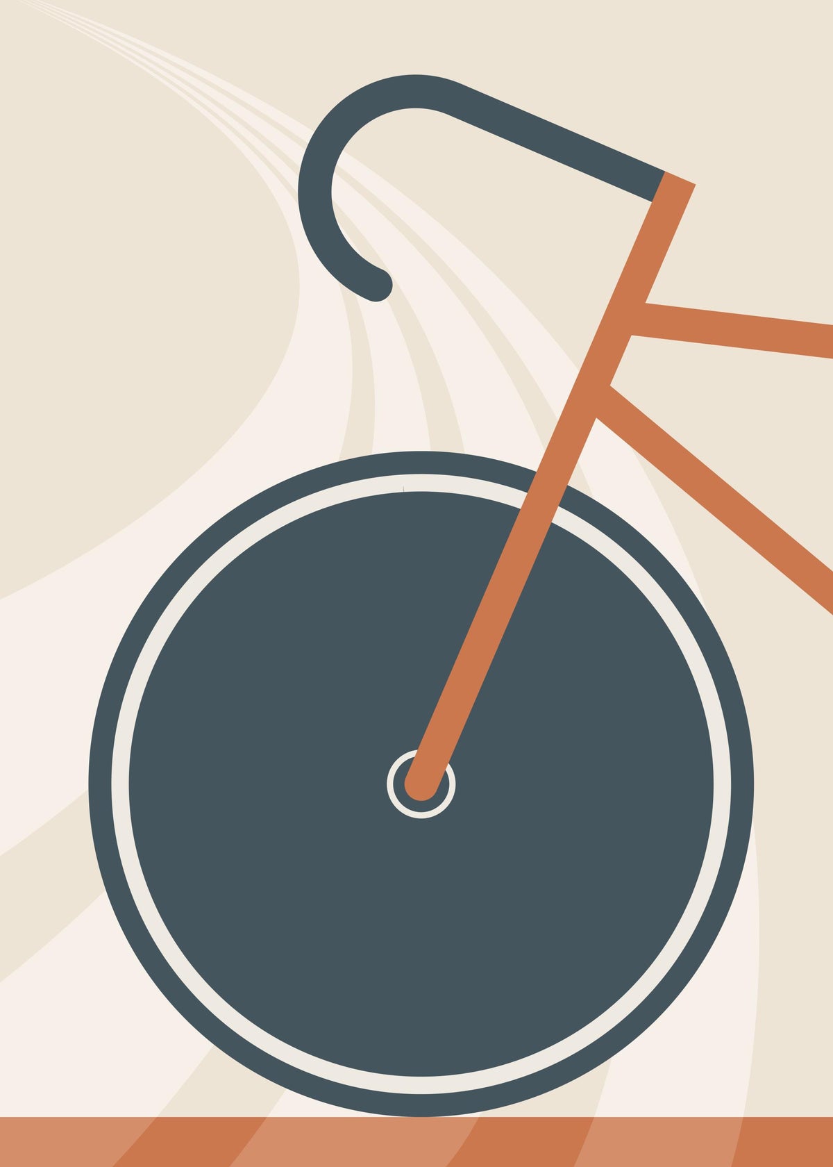 Graphical Bike Print
