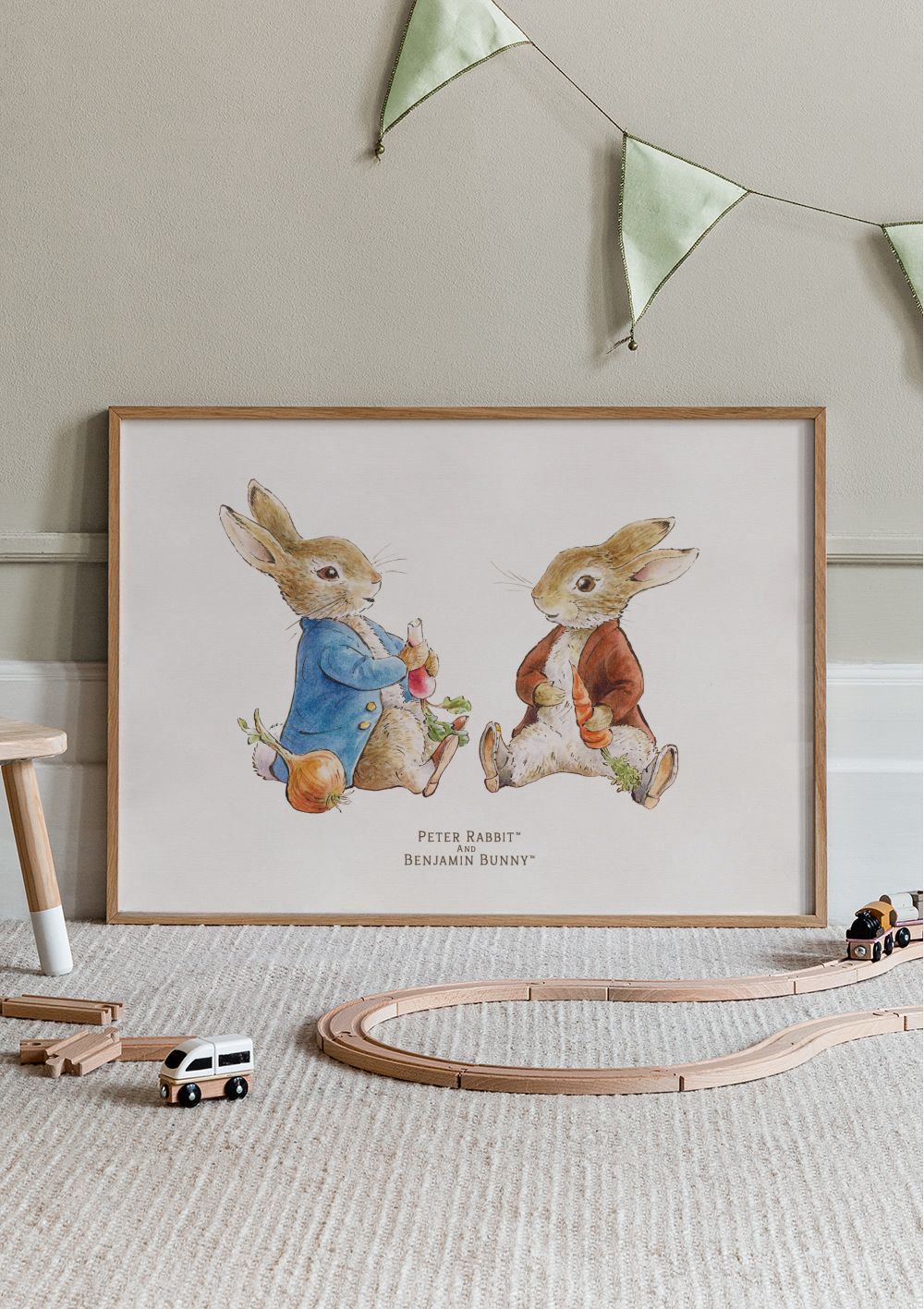 Peter Rabbit and Benjamin Bunny Print