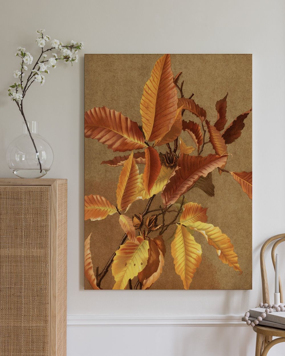 Autumn Branch Canvas print