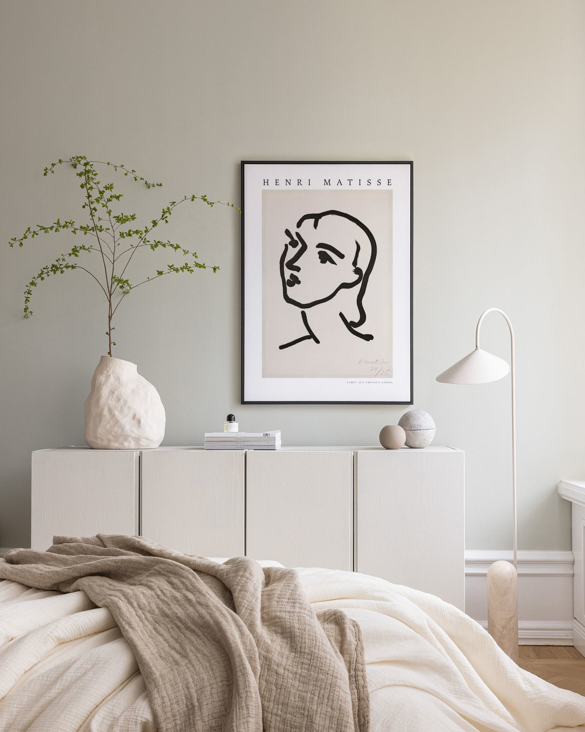 Matisse - Nadia Aux Cheveux Lisses Canvas print