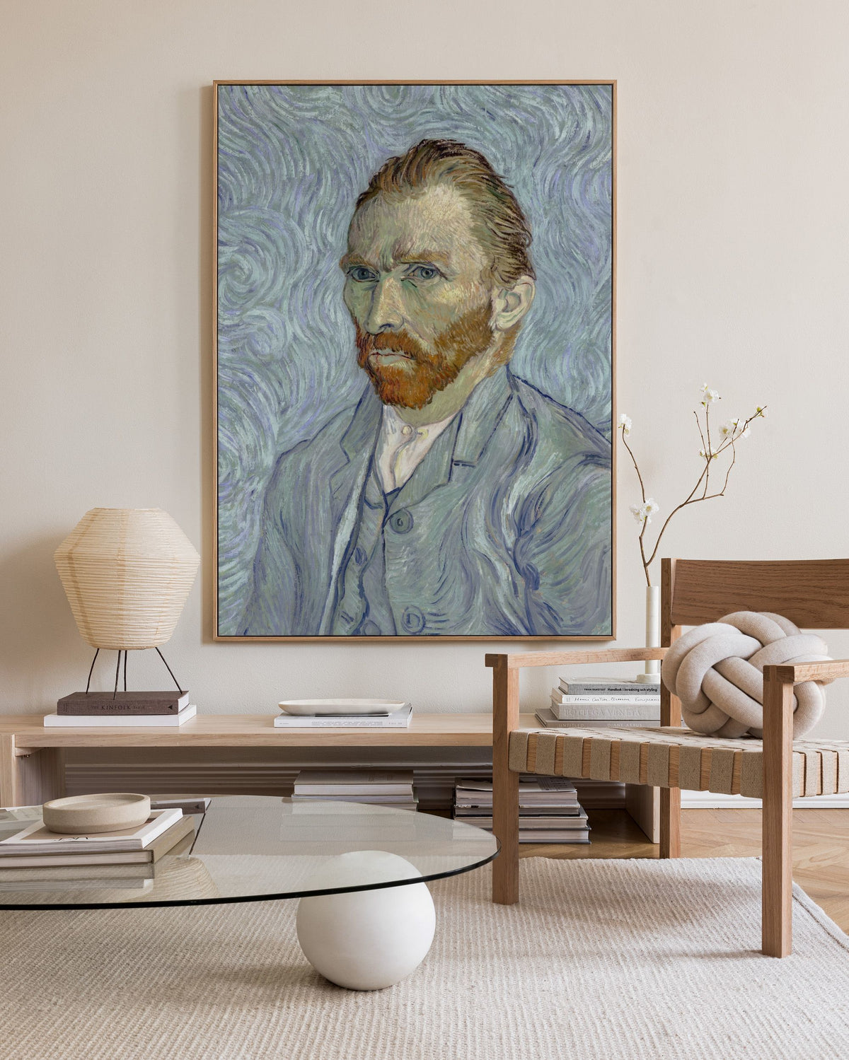 Van Gogh - Self-portrait Canvas print