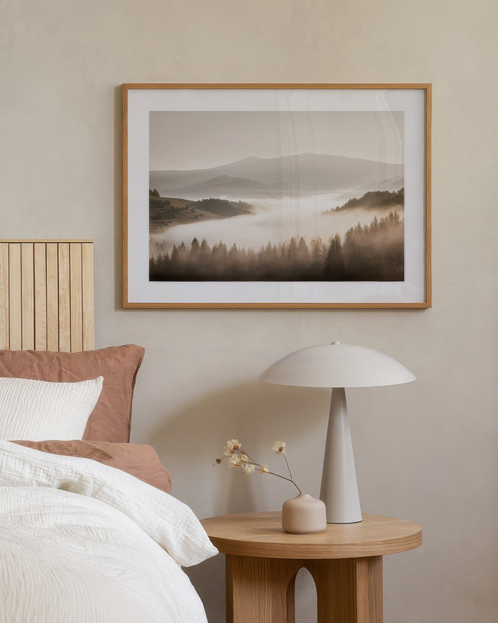 Misty Landscape Print