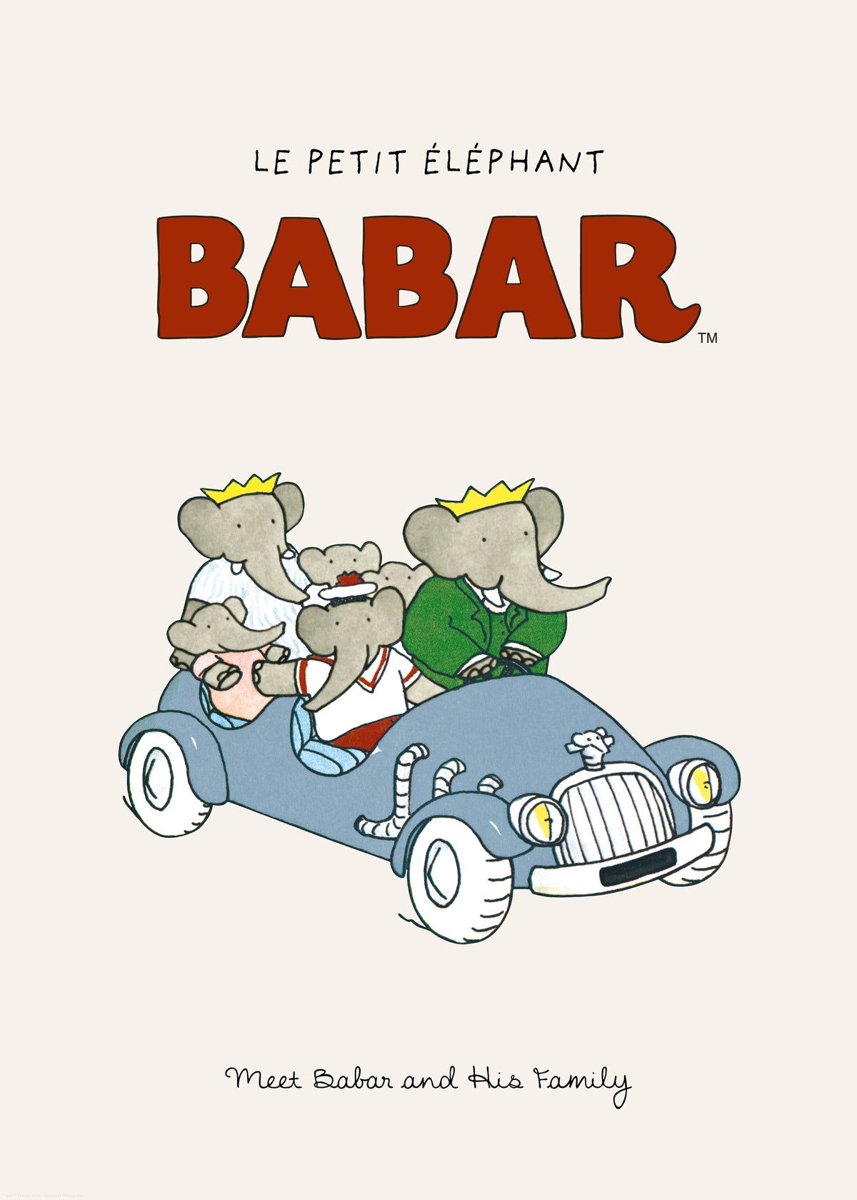 Babar - Meet Babar and His family Plakat