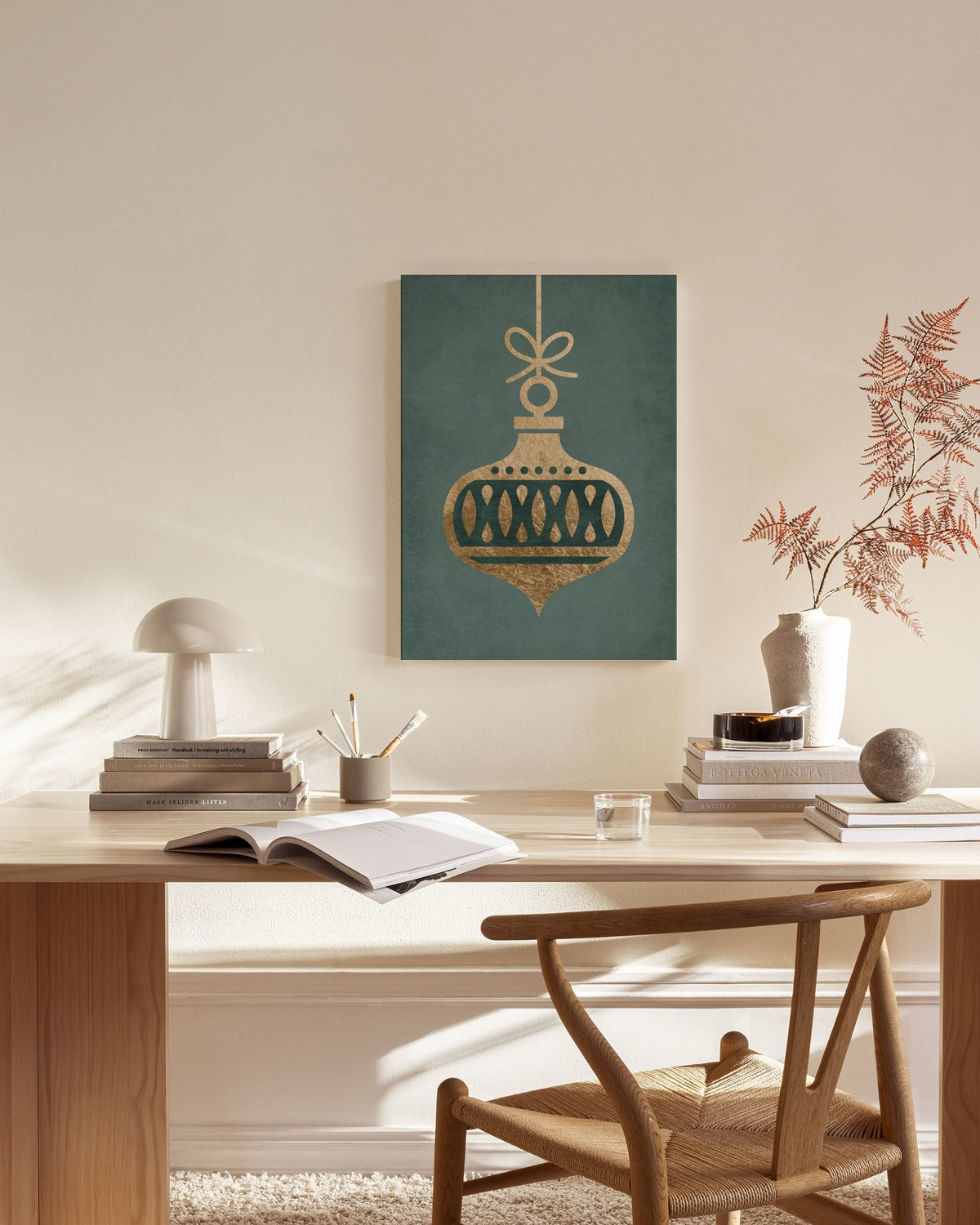 Bauble Canvas print
