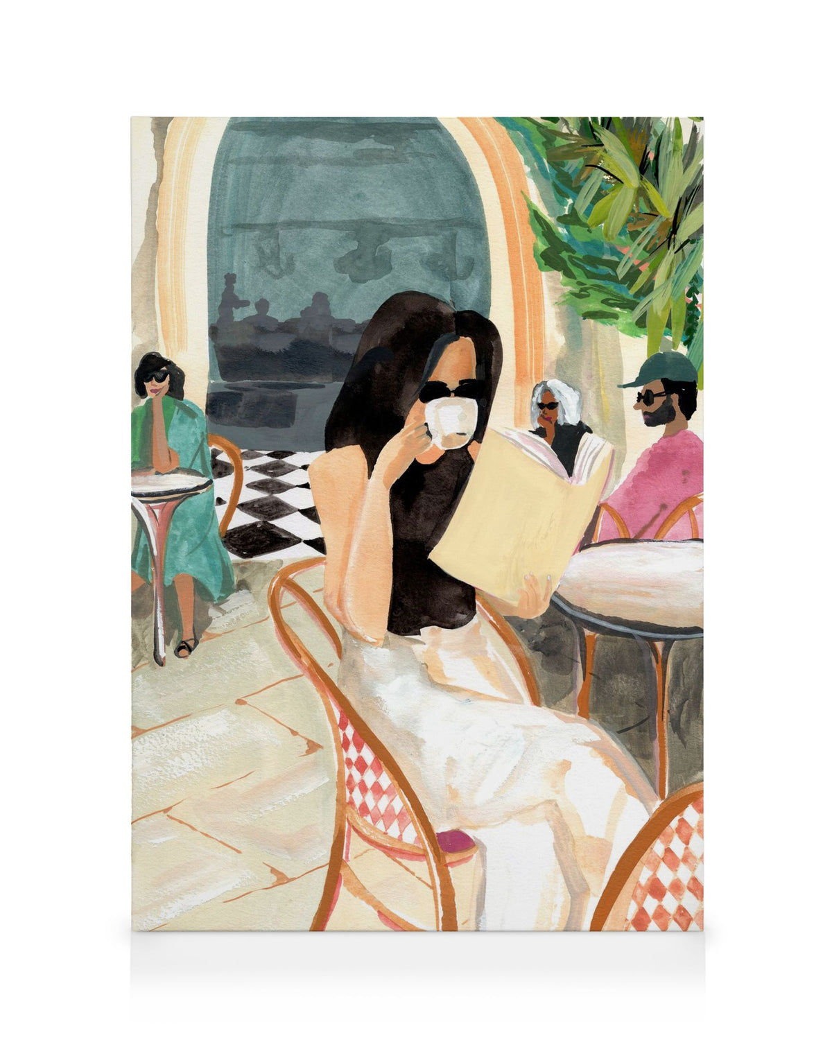 Laura Page - Italian Girl Canvas print