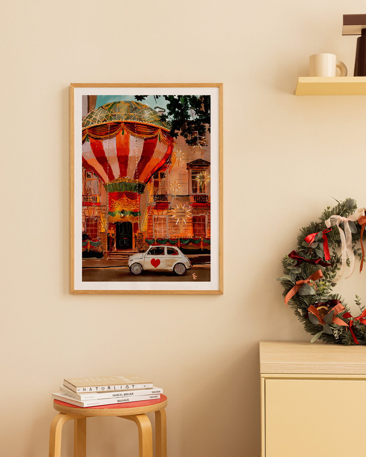 Ekaterina Zagorska - Balloon House Print