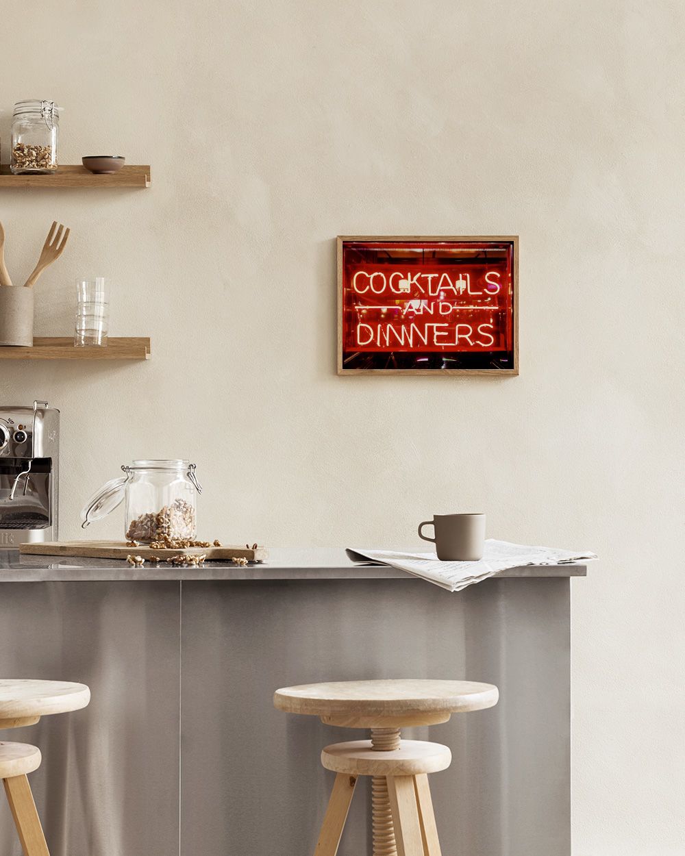 Cocktails and Dinners Print