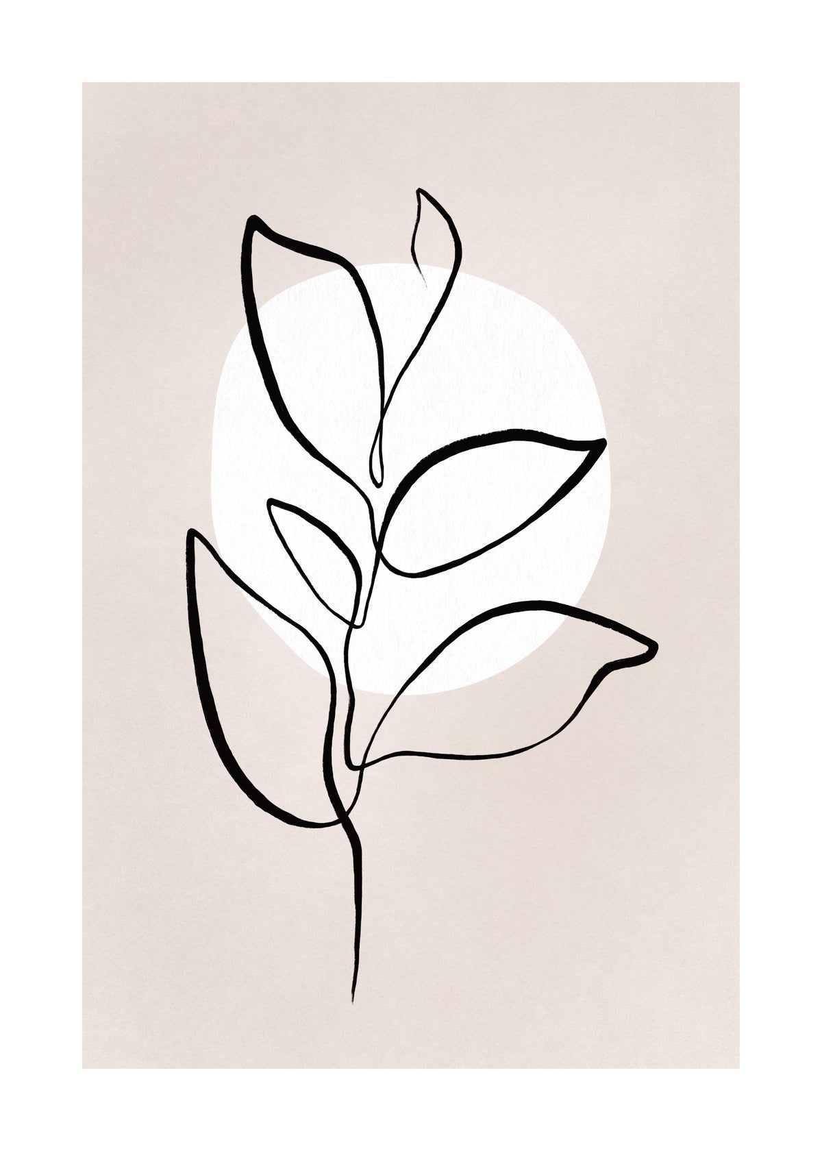 Botanical Lines No2 Print