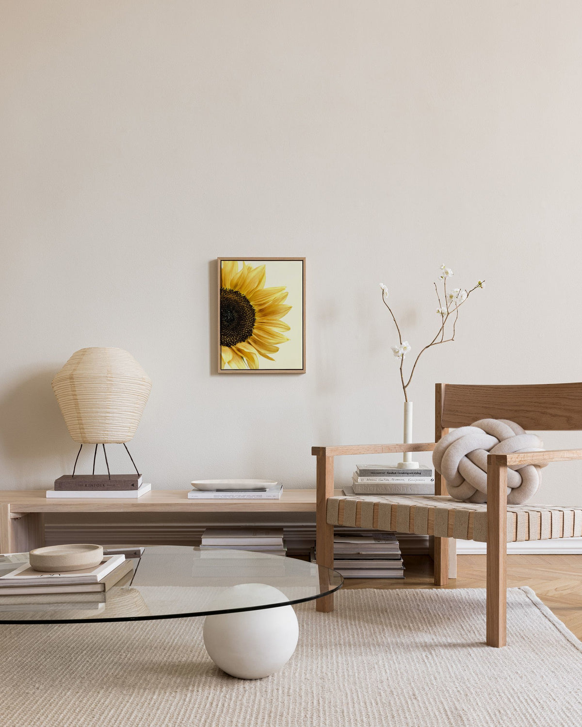 Sunflower Canvas print
