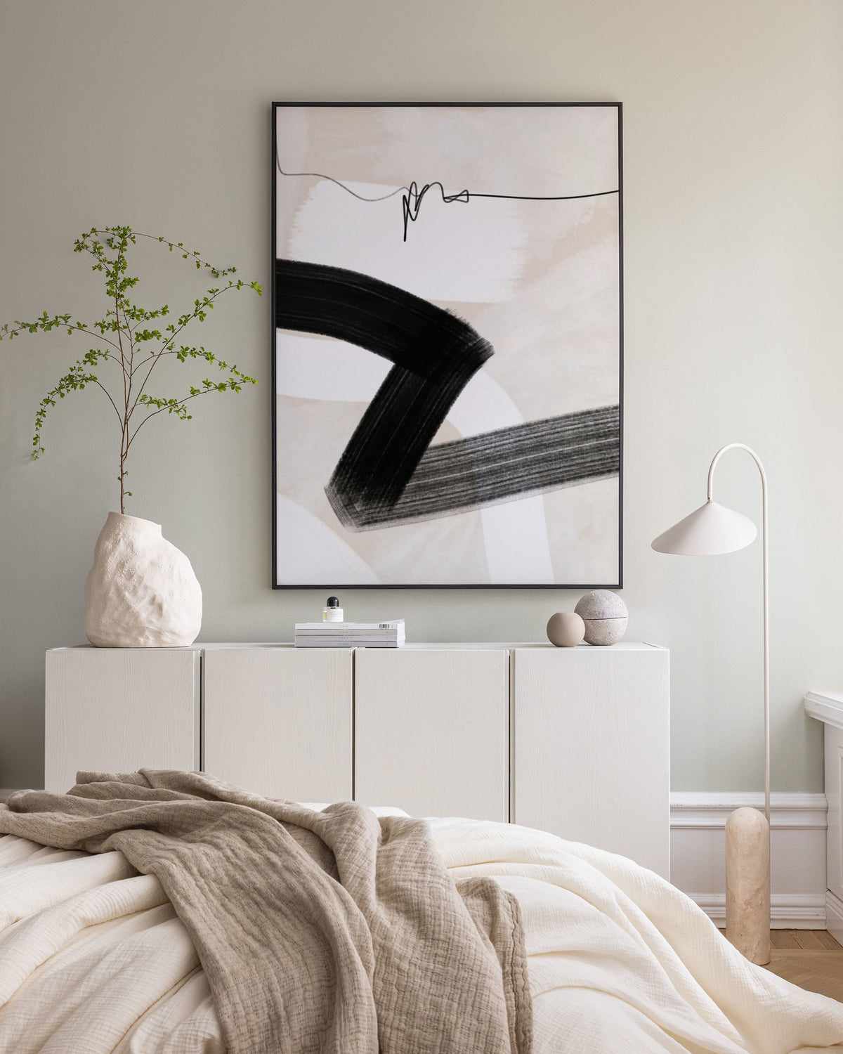 Abstract Wave No2 Canvas print