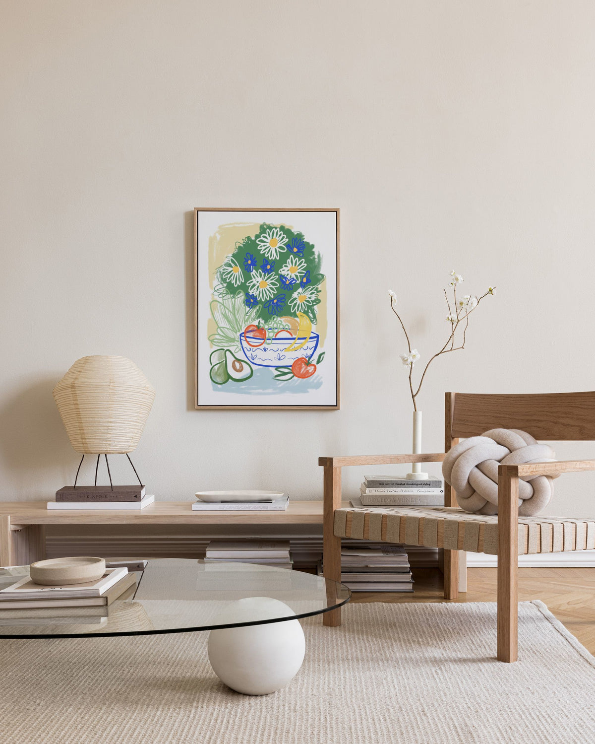 Fleurs du Jardin No2 Canvas print