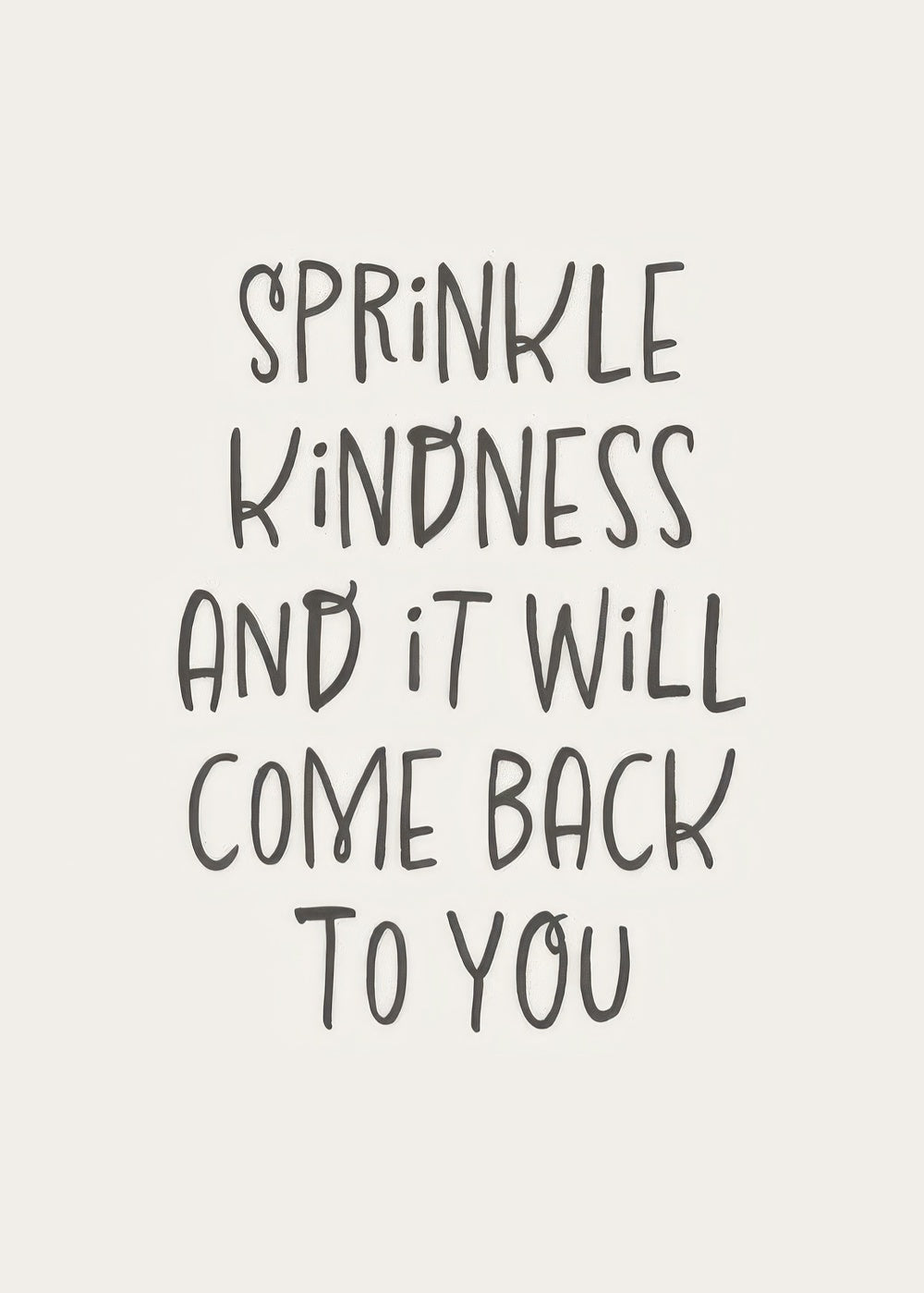 Sprinkle Kindness Print