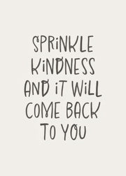Sprinkle Kindness Print