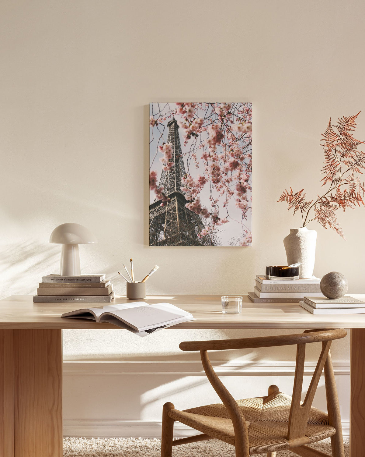 Blooming Paris Canvas print
