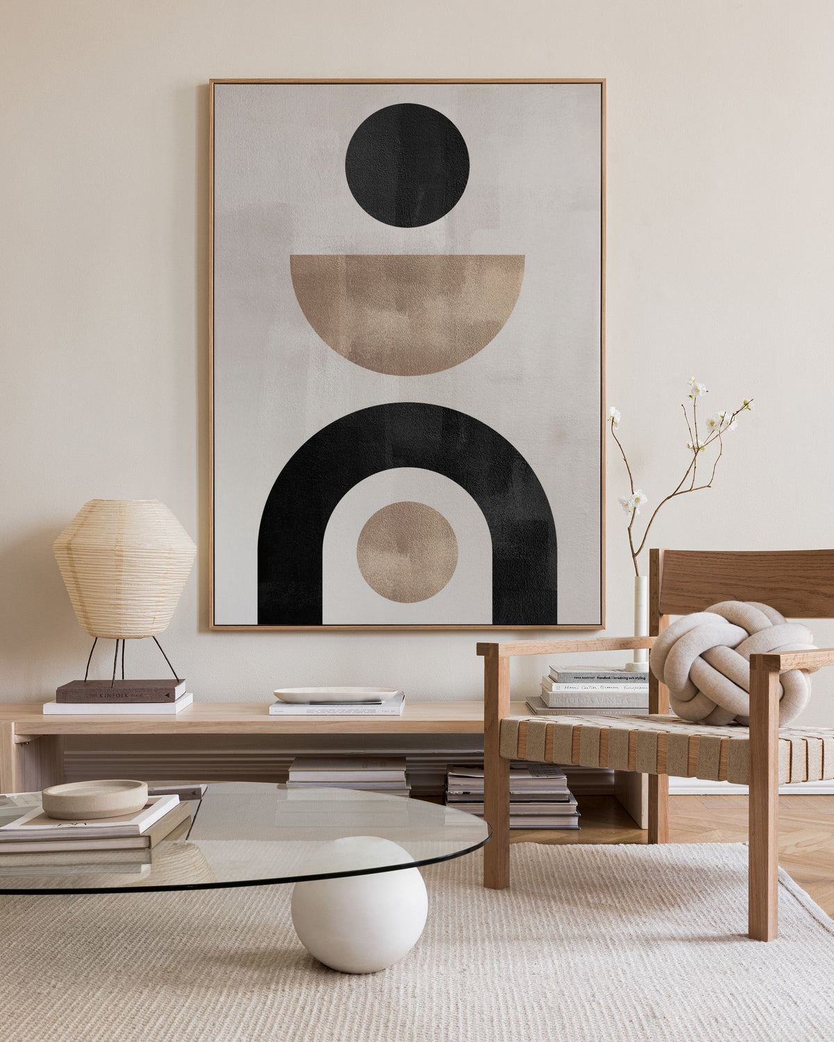Berlin Shapes No1 Canvas print