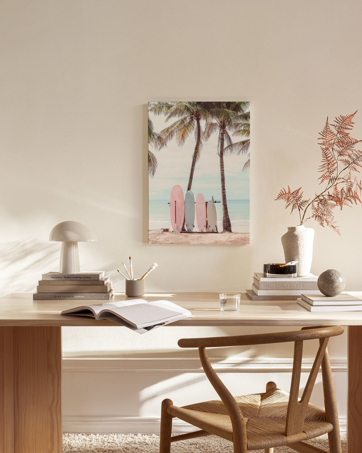 Surfboards Canvas print