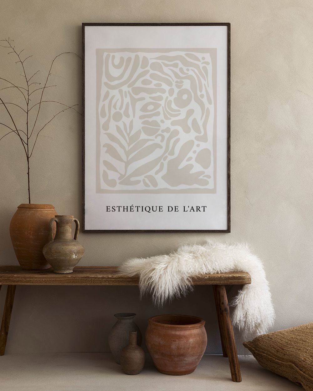 Esthétique de L'art Print