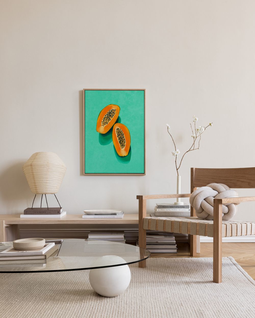 Raissa Oltmanns - Papaya Canvas print
