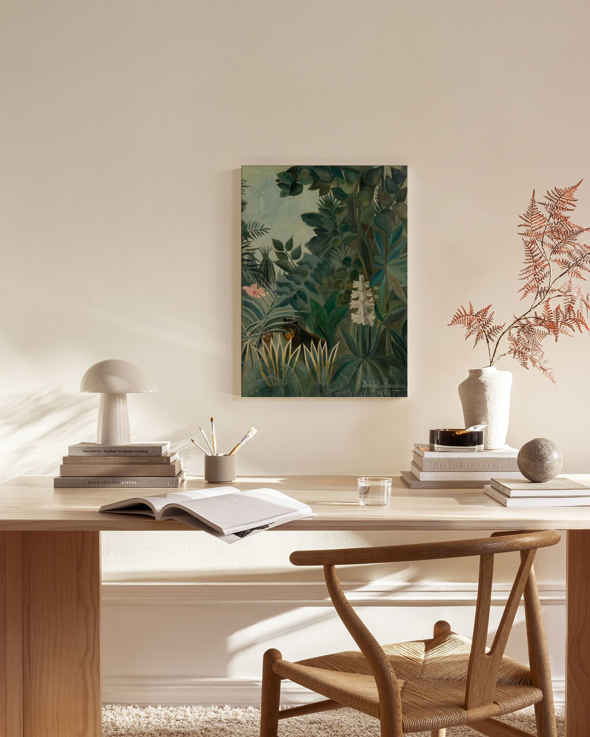 Rousseau - The Equatorial Jungle Canvas print
