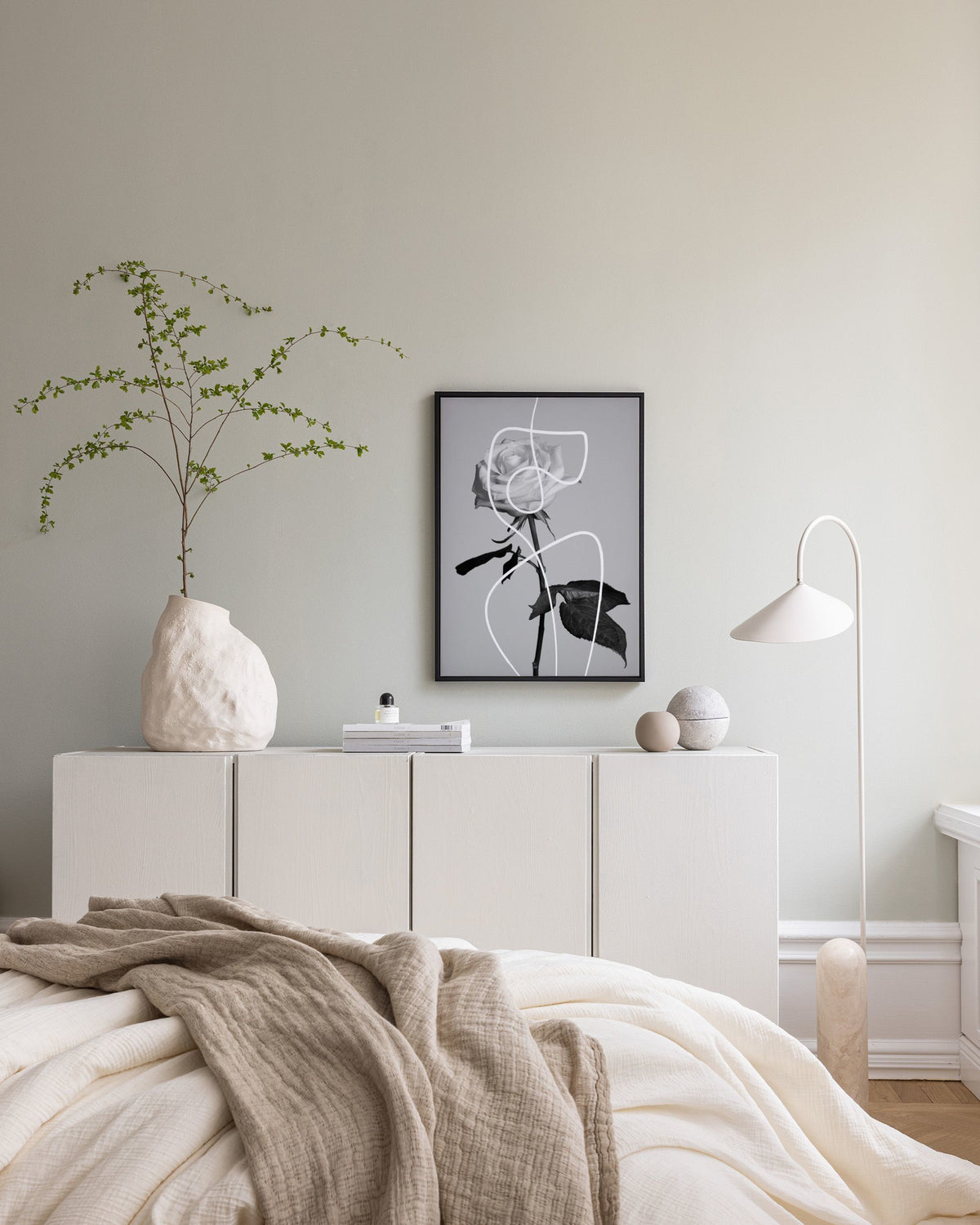 Flower Shapes Canvas print