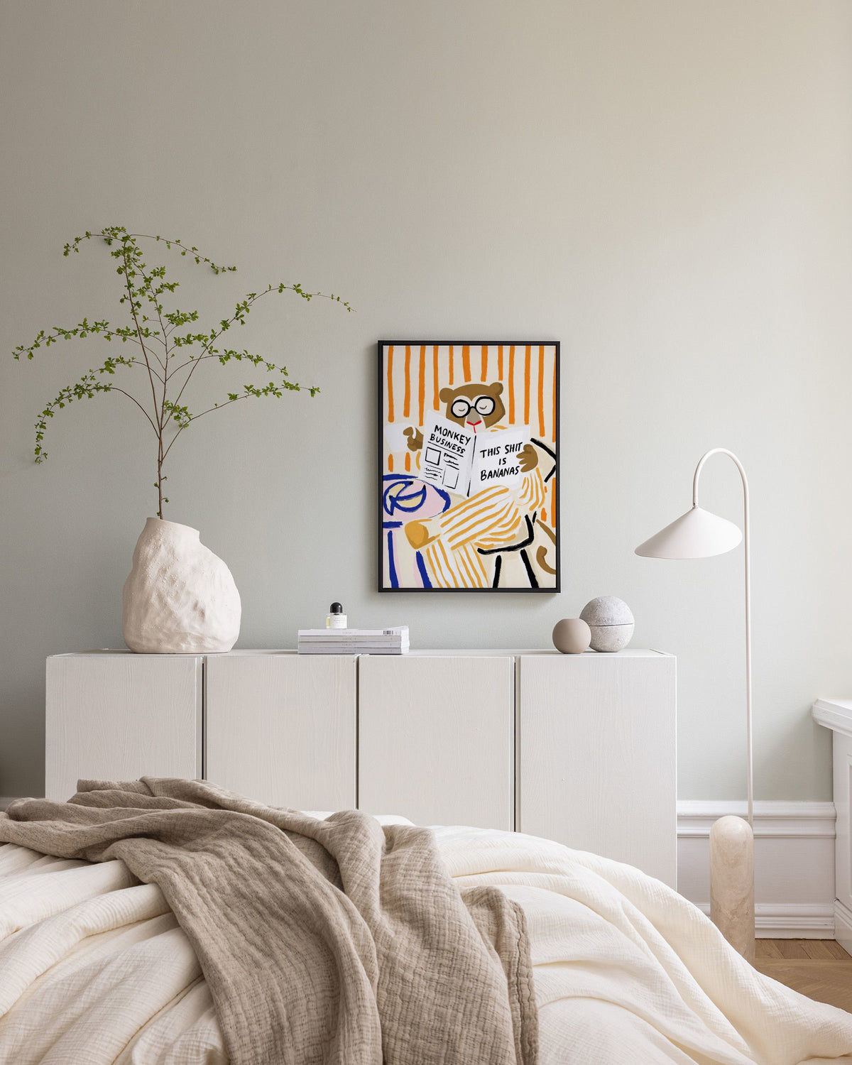 Monkey Business Canvas print