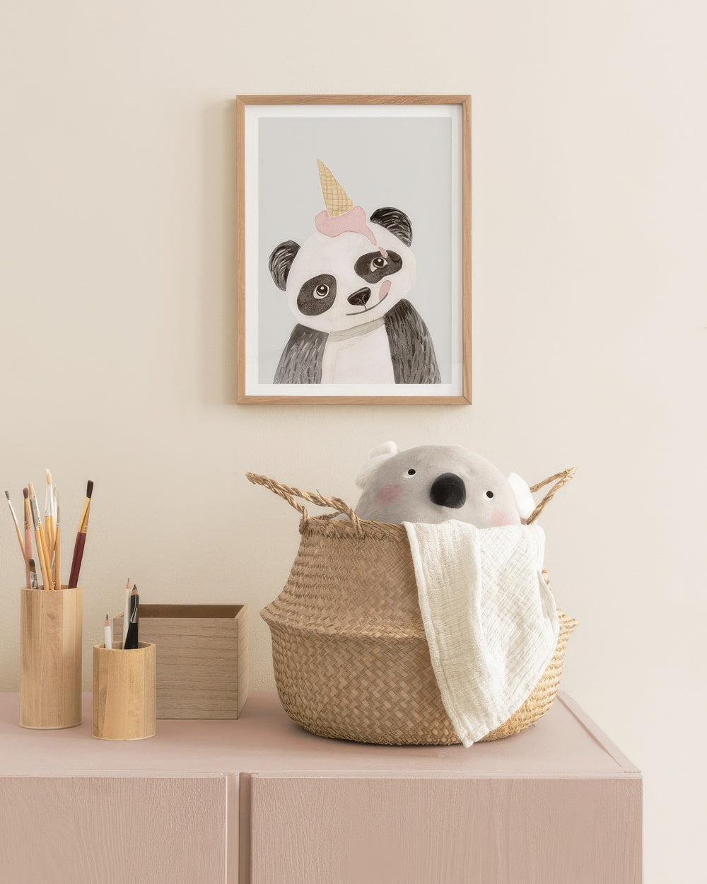 Party Panda Print