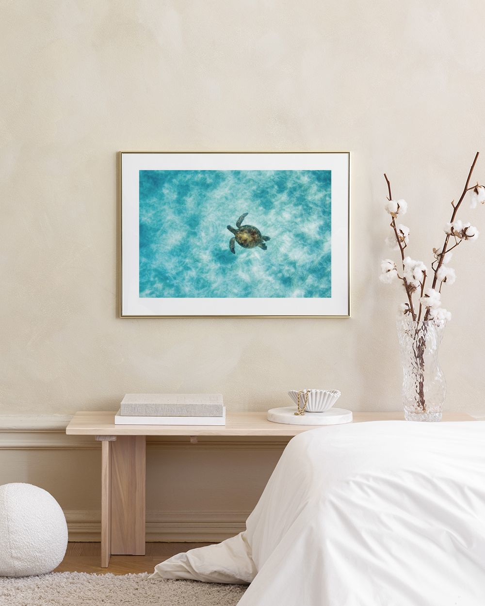 Green Sea Turtle Print