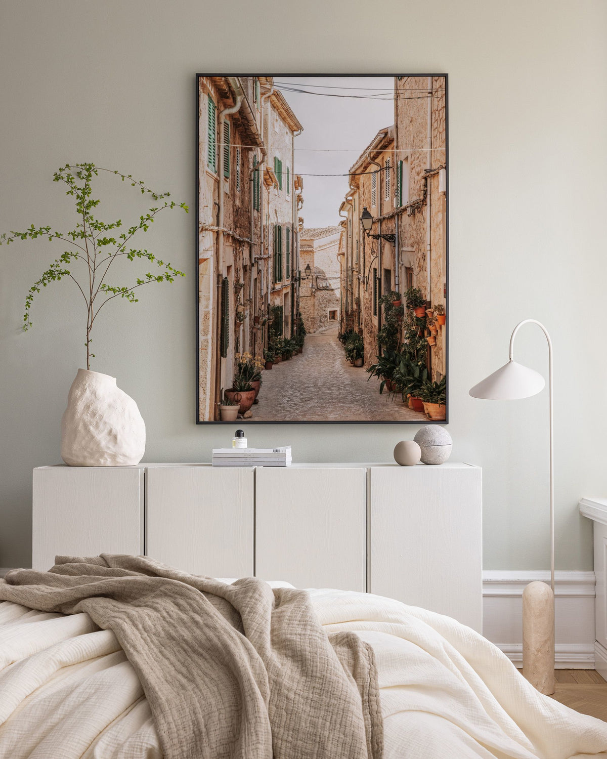 Valldemossa Alley Canvas print