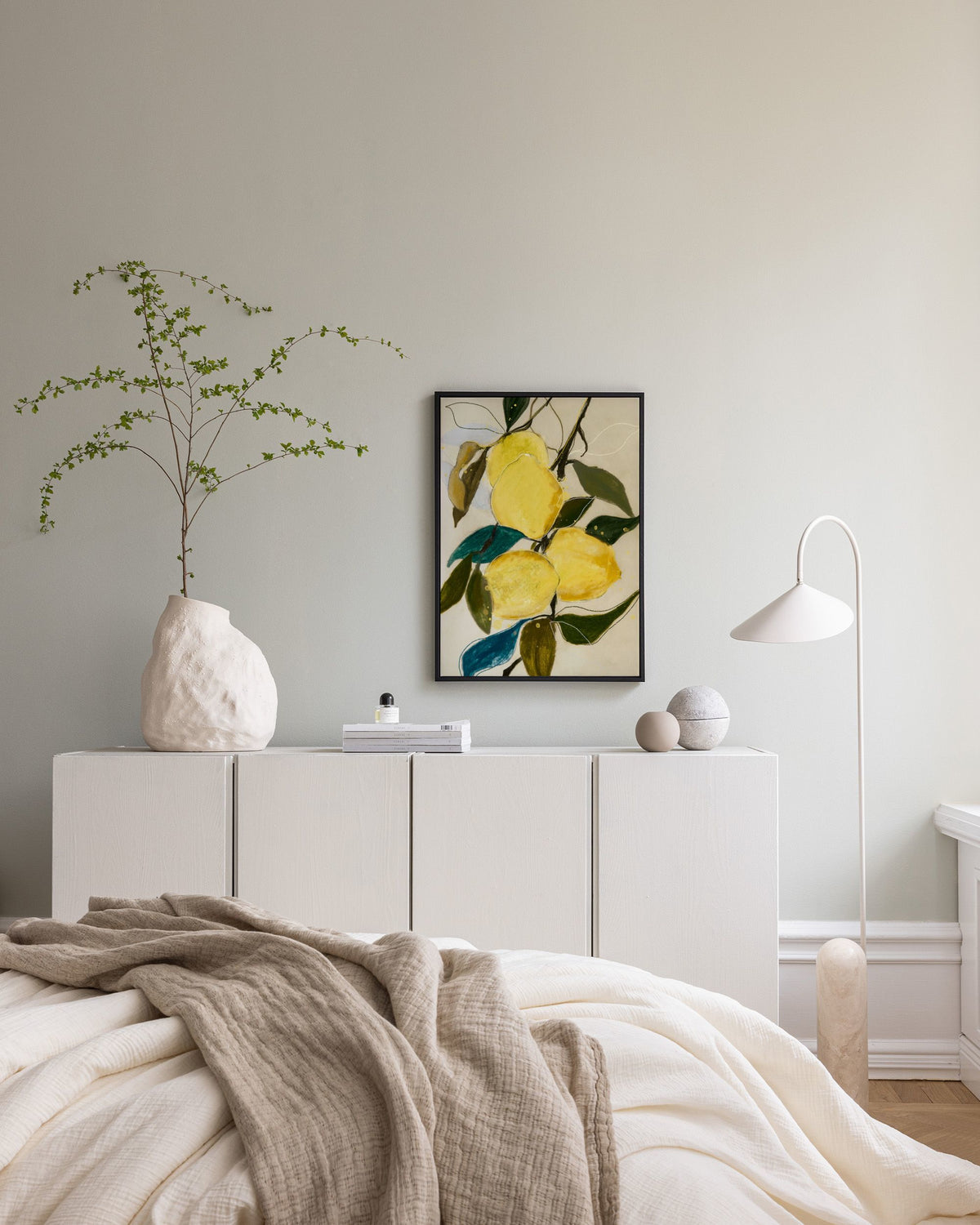 Leigh Viner - Lemon Study Canvas print
