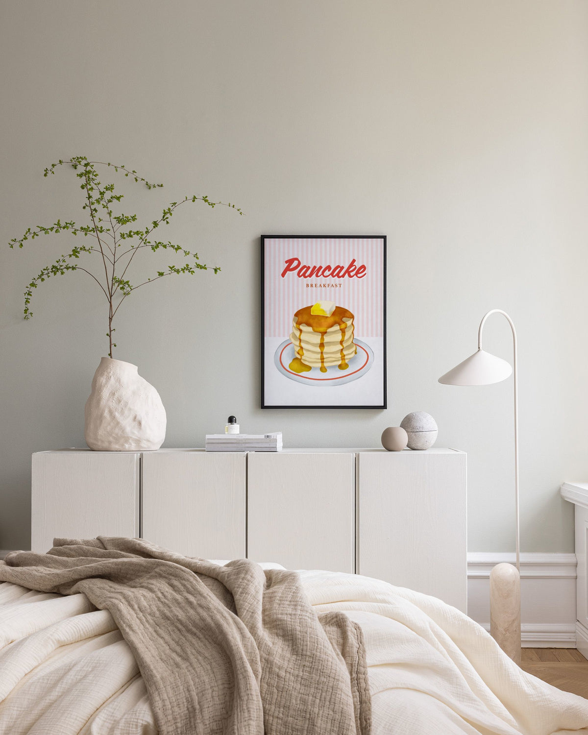 Diner Pancake Canvas print