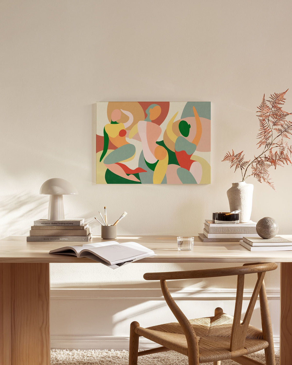 Graphic Women Canvas print
